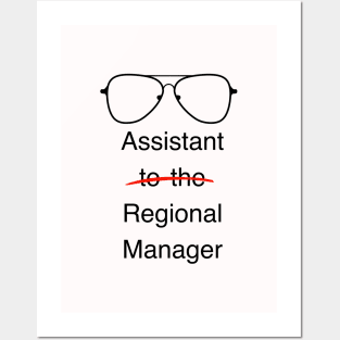 The office assistant to the regional manager Posters and Art